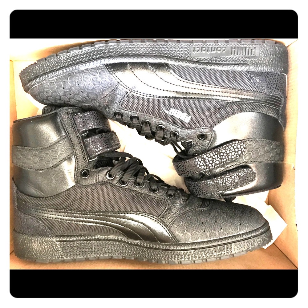 Sky II Hi Mono Crackle*